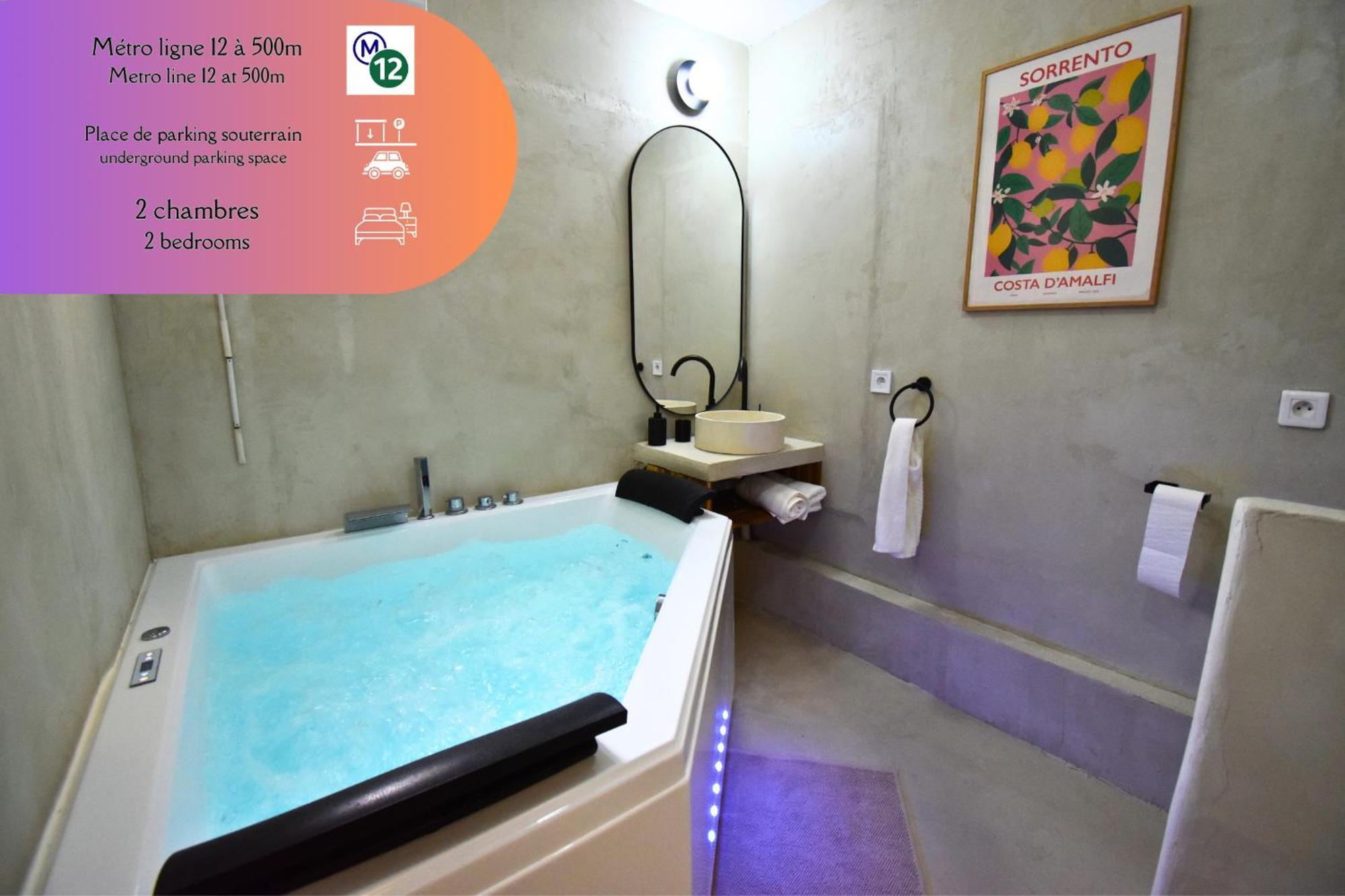 Oasis Bath Et Jardin Parisien Apartment *